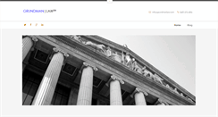 Desktop Screenshot of grundmanlaw.com
